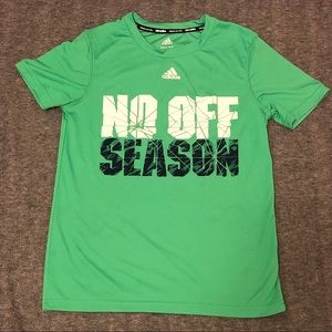 🔴 Adidas No Off Season Climalite T-Shirt